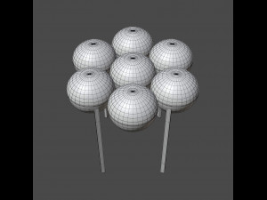 saturn pouffe 3D-Modell