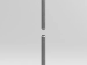 givenchy cast metal label 3D Model