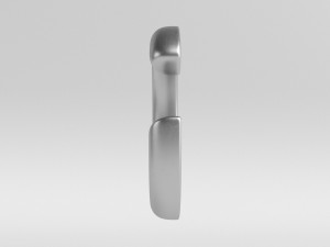 dolce and gabbana cast metal label 3D Model