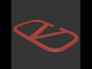 valentino cast metal label 3D Model