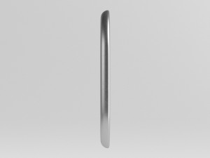 valentino cast metal label 3D Model