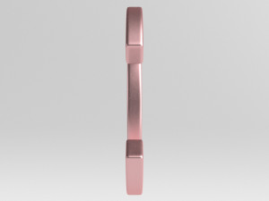 chanel cast metal label 3D Model