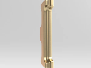 hermes cast metal label 3D Model