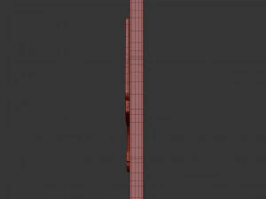 lancome cast metal label 3D Model