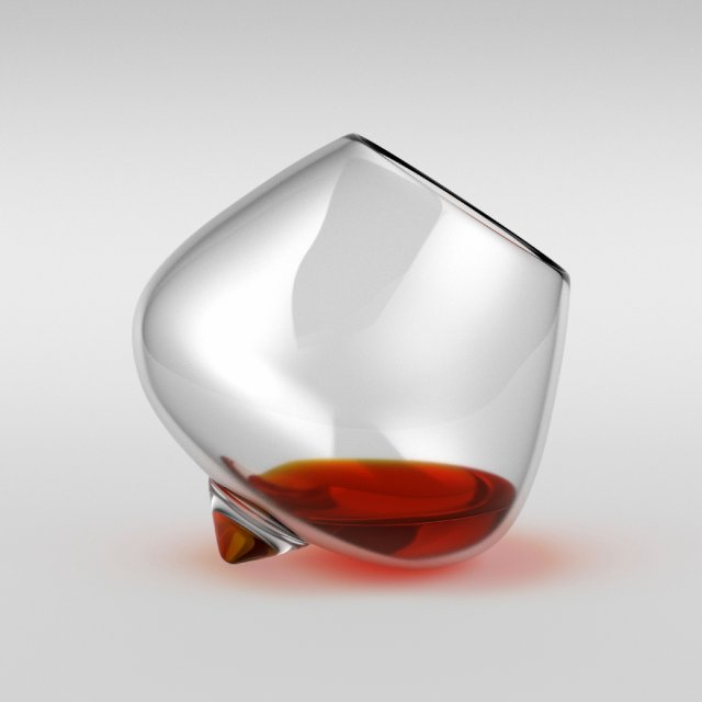 spin whisky glass 3D-Modell .c4d .max .obj .3ds .fbx .stl .blend 
