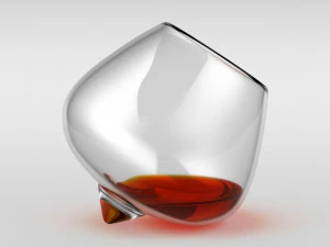 girar copo de u&iacute;sque Modelo 3D