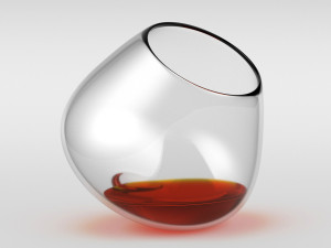 spin whisky glass 3D-Modell