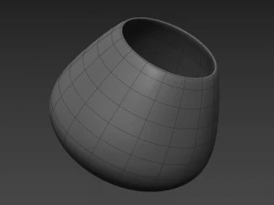 spin whisky glass 3D Model