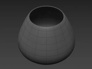 spin whisky glass 3D Model