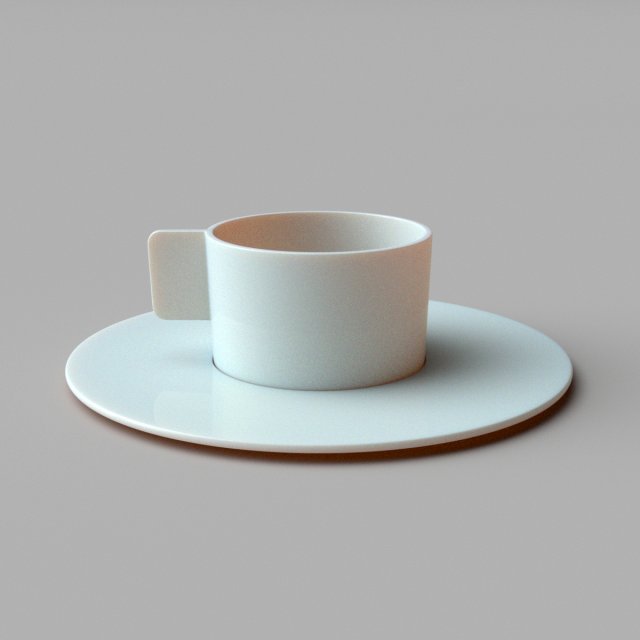 arita coffee cup 3D मॉडल .c4d .max .obj .3ds .fbx .stl .blend 