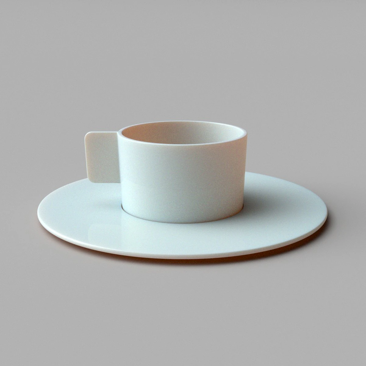 arita coffee cup 3D Model .c4d .max .obj .3ds .fbx .stl .blend 