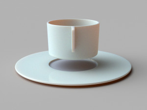 arita coffee cup 3D मॉडल