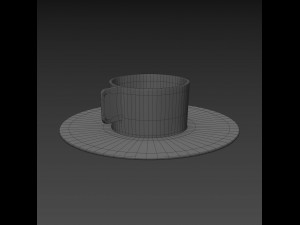 arita coffee cup 3D मॉडल
