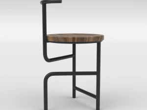 blend chair 3D Model