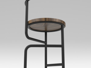 blend chair Modelo 3D