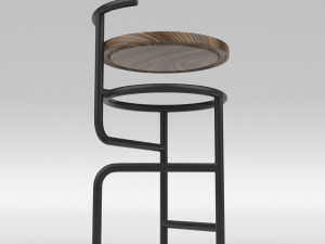 blend chair Modelo 3D