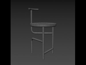 blend chair Modelo 3D