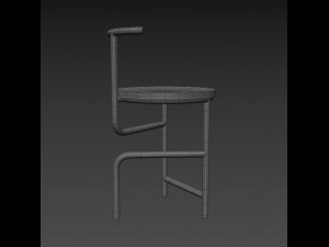 blend chair Modelo 3D
