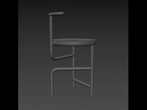blend chair 3D Model