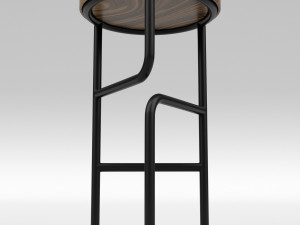 blend high stool 3D Модель