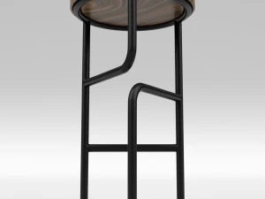 blend high stool 3D Model