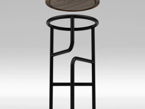 blend high stool 3D Model