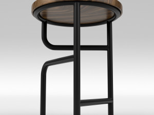 blend stool 3D Modell