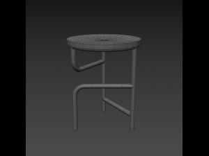 blend stool 3D Modell