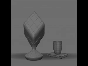 kubisch table light 3D Model