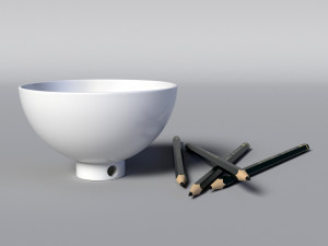 bowl sharpener 3D 模型