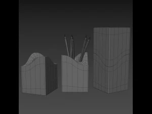 鉛筆ホルダー 3Dモデル