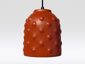touch pendant lamp polka dot 3D Model