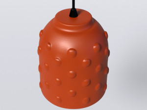 touch pendant lamp polka dot Modelo 3D