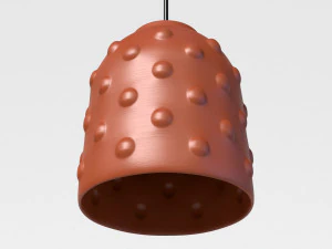 touch pendant lamp polka dot 3D Model