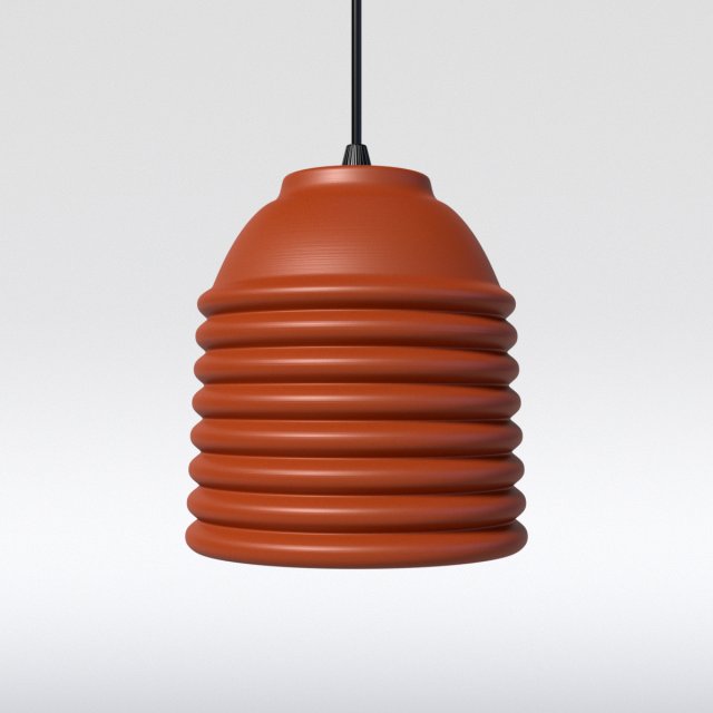 touch pendant lamp horizontal Modelo 3D .c4d .max .obj .3ds .fbx .stl .blend 