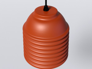 touch pendant lamp horizontal Modelo 3D