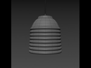 touch pendant lamp horizontal Modelo 3D