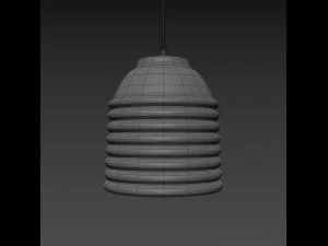 touch pendant lamp horizontal 3D Model
