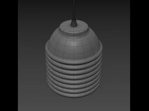 touch pendant lamp horizontal 3D Model