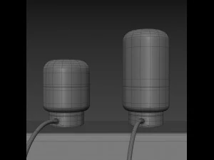 ohm pendant and table lamp collection 3D Model