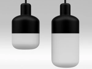 ohm pendant and table lamp collection 3D Model