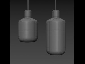 ohm pendant and table lamp collection 3D Modell