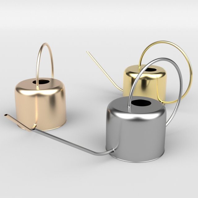 josi watering can 3Dモデル .c4d .max .obj .3ds .fbx .stl .blend 