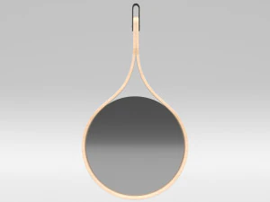 루소우 거울 3D 모델