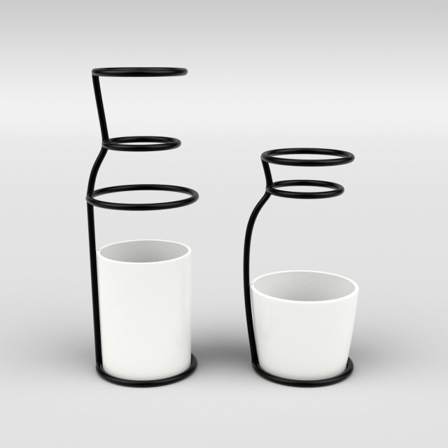 nordic vase 3D मॉडल .c4d .max .obj .3ds .fbx .stl .blend 