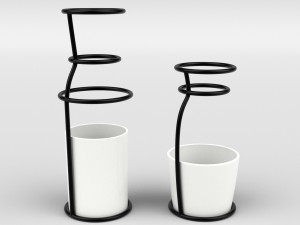 nordic vase 3D मॉडल