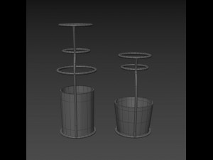 nordic vase 3D मॉडल