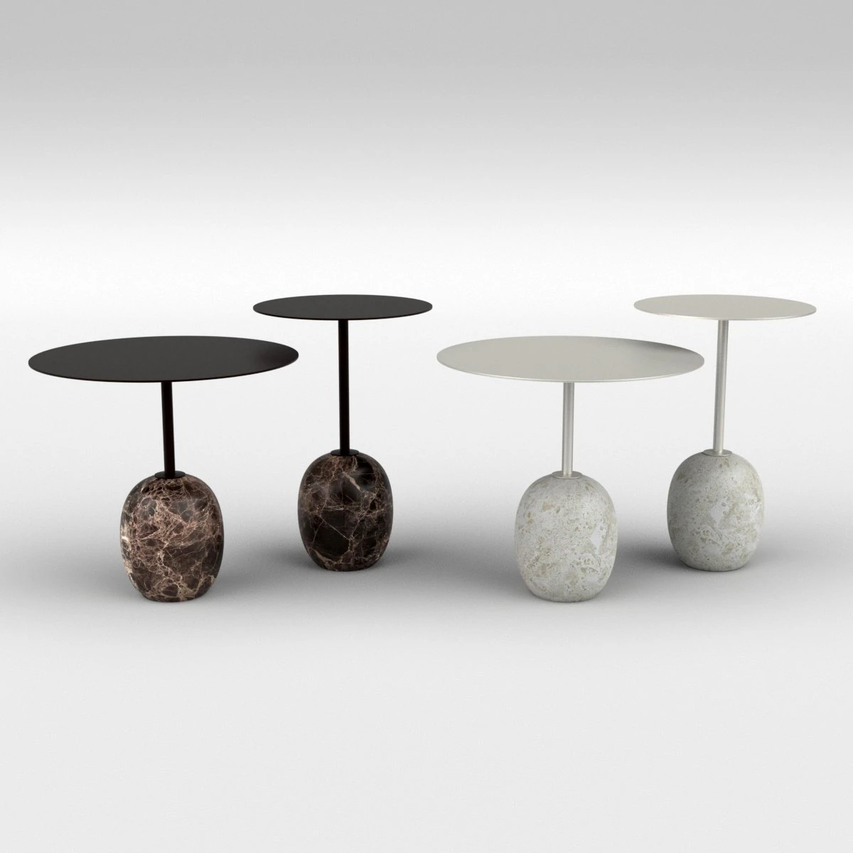 lato side table 3D Model .c4d .max .obj .3ds .fbx .stl .blend 