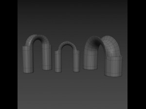 bridge vase 3D 모델