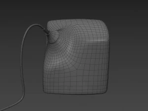 l&acirc;mpada cubo Modelo 3D